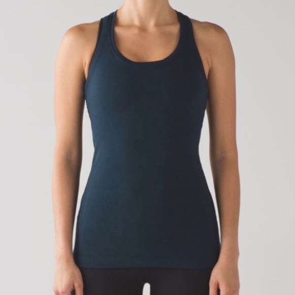 lululemon athletica Tops - LULULEMON Cool Racerback II Nocturnal Teal Size 4